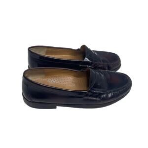 Cole Haan Men's Sz. 9.5D Black Leather Penny Loafers